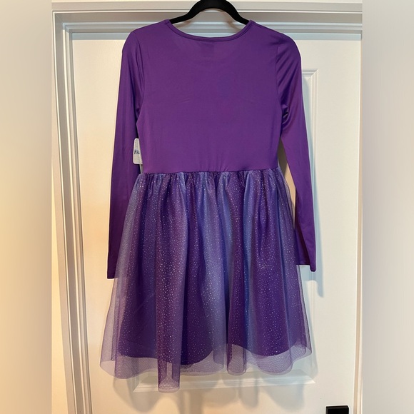 Disney Elsa Purple Tulle Dress size 14-16 (XL) - Picture 2 of 4